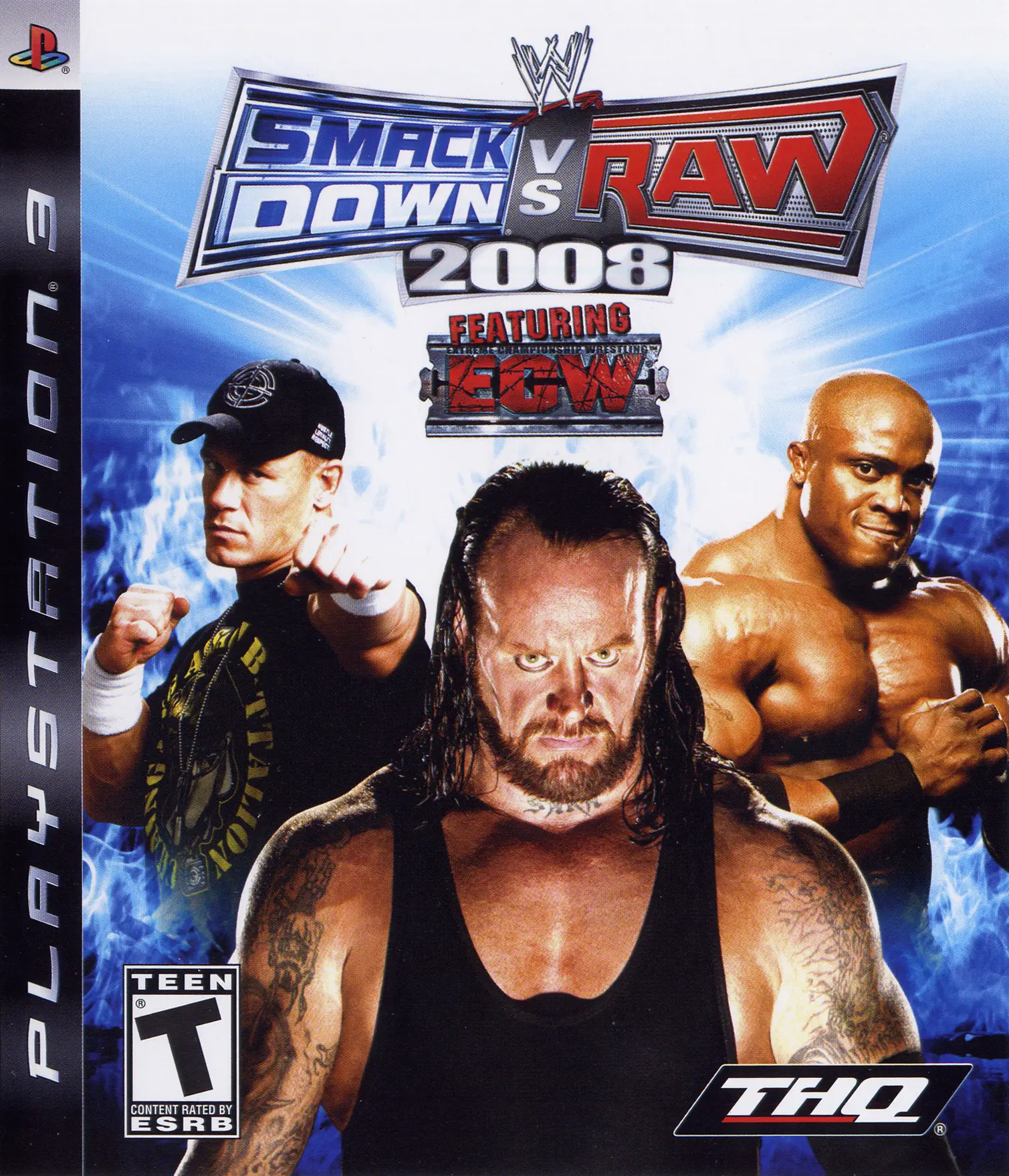 Capa de WWE SmackDown vs. Raw 2008