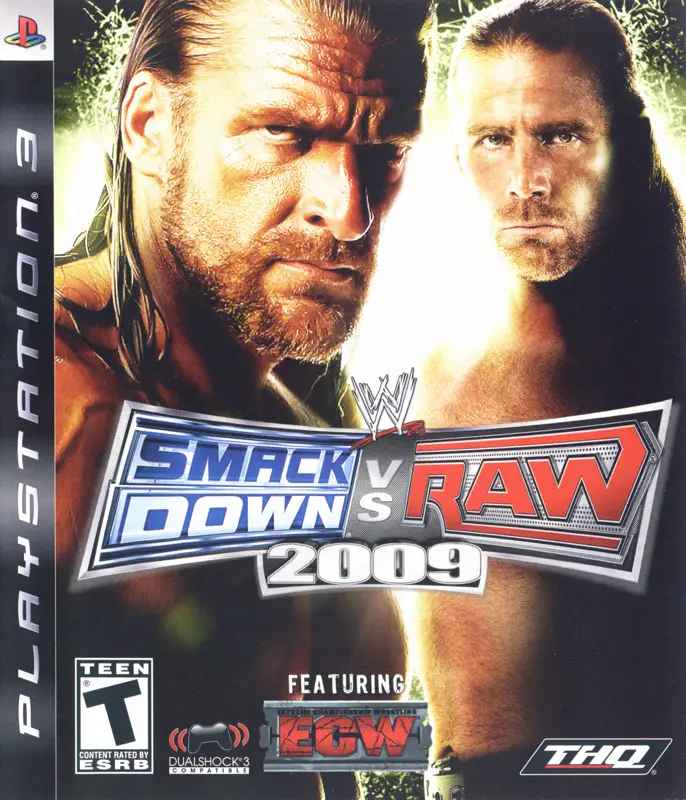 Capa de WWE SmackDown vs. Raw 2009