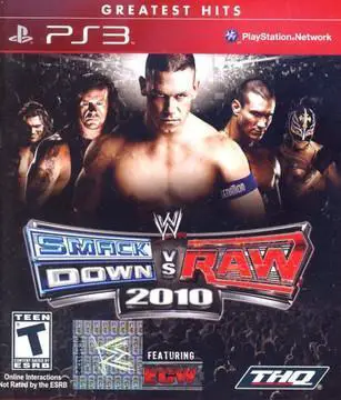 Capa de WWE Smackdown vs. Raw 2010 [Greatest Hits]