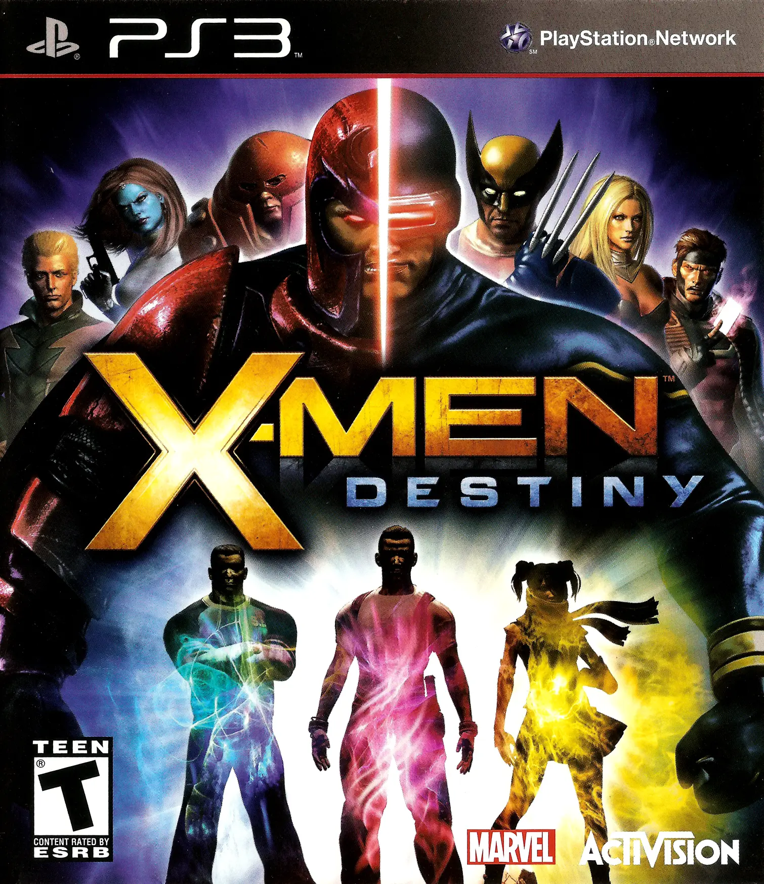 Capa de X-Men: Destiny