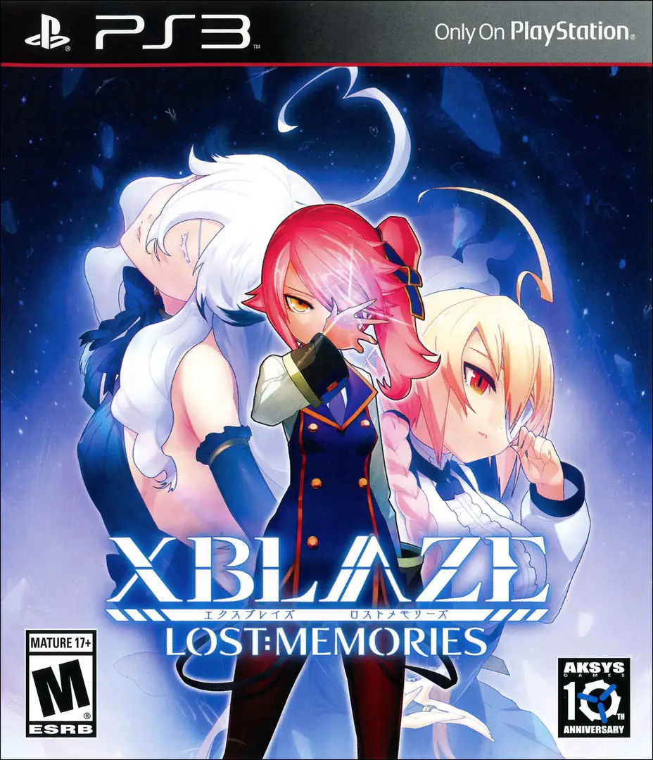 Capa de XBLAZE Lost: Memories