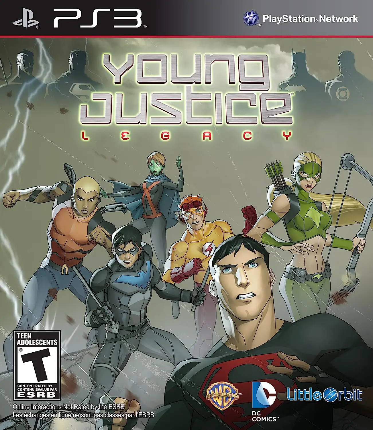 Capa de Young Justice: Legacy