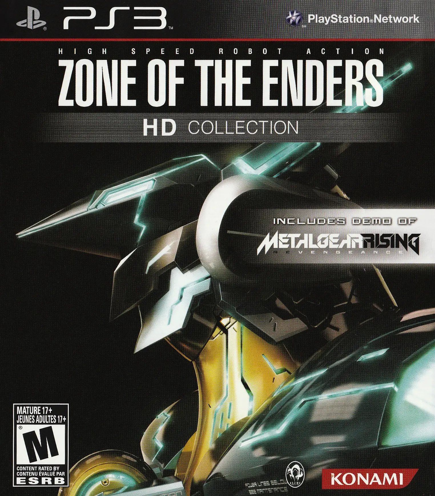 Capa de Zone of the Enders HD Collection