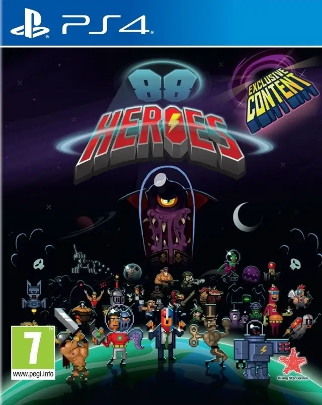 Capa de 88 Heroes