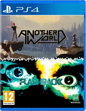 Capa de Another World & Flashback Double Pack