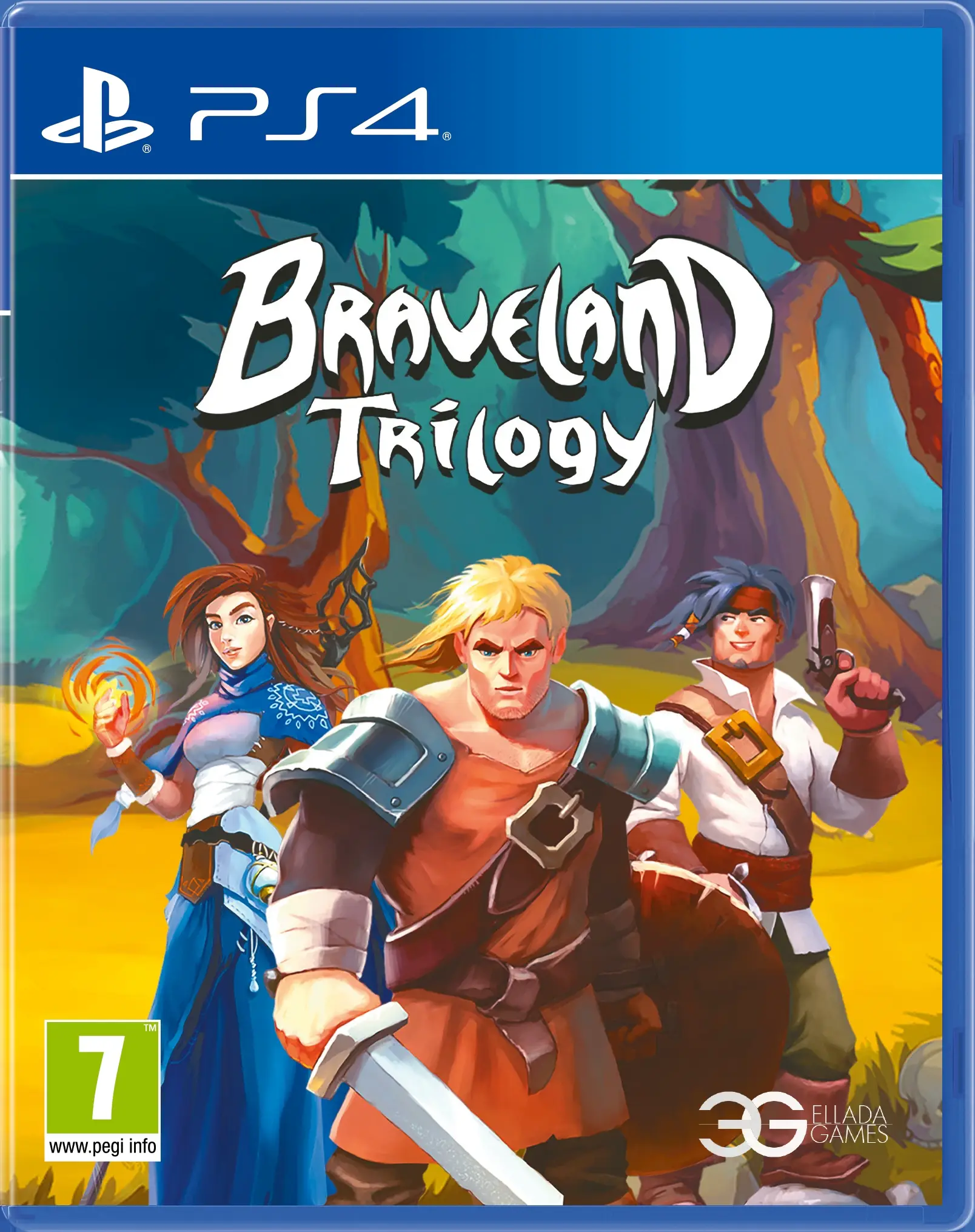 Capa de Braveland Trilogy
