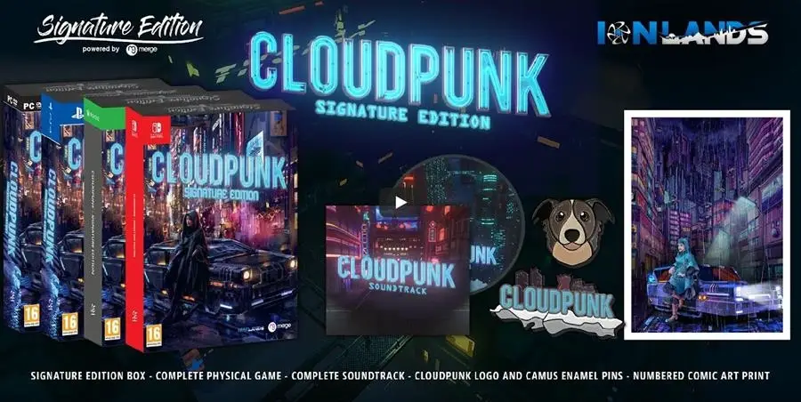 Capa de Cloudpunk [Signature Edition]