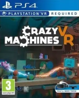 Capa de Crazy machines VR