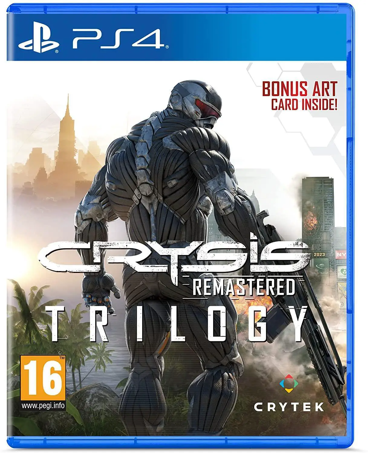 Capa de Crysis Remastered Trilogy