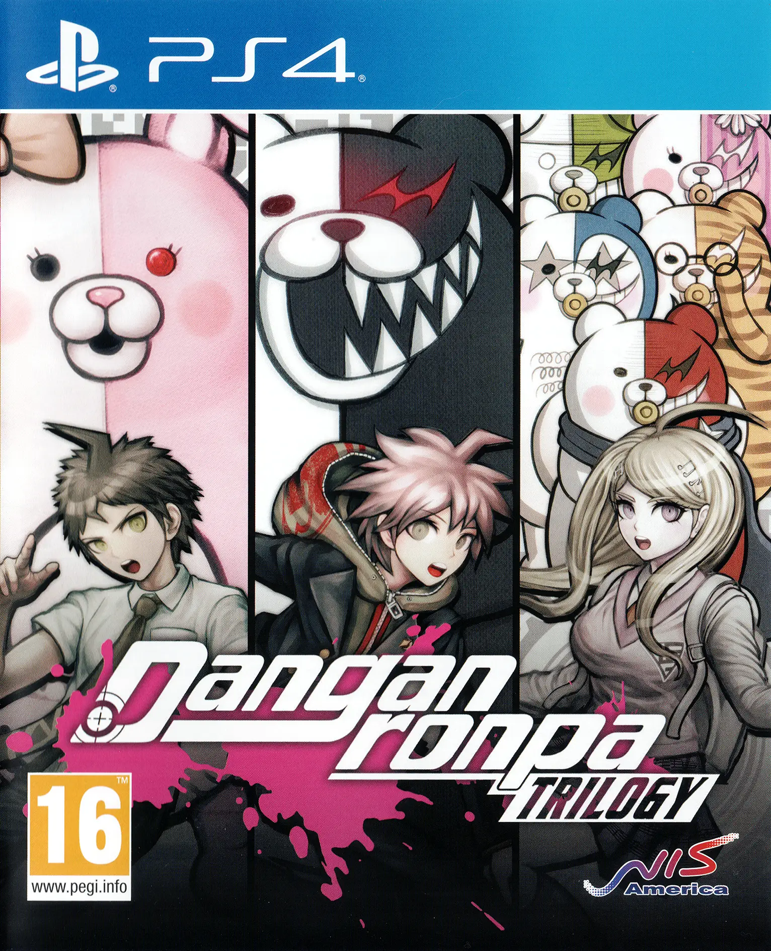 Capa de Danganronpa Trilogy
