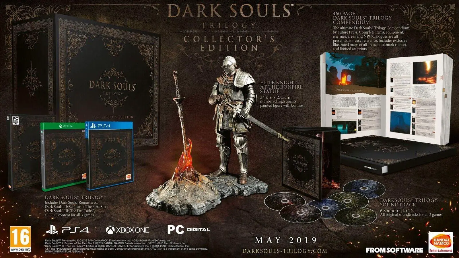 Capa de Dark Souls Trilogy [Collector's Edition]