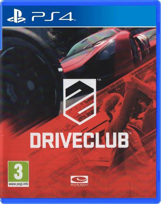 Capa de DriveClub