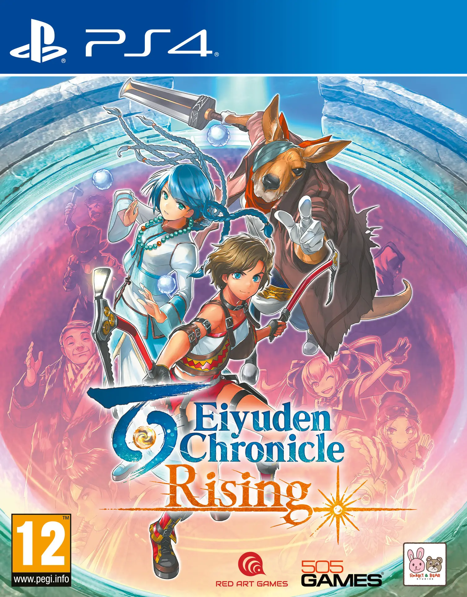 Capa de Eiyuden Chronicle: Rising