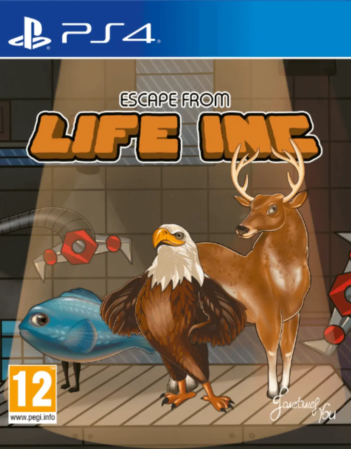 Capa de Escape from Life Inc