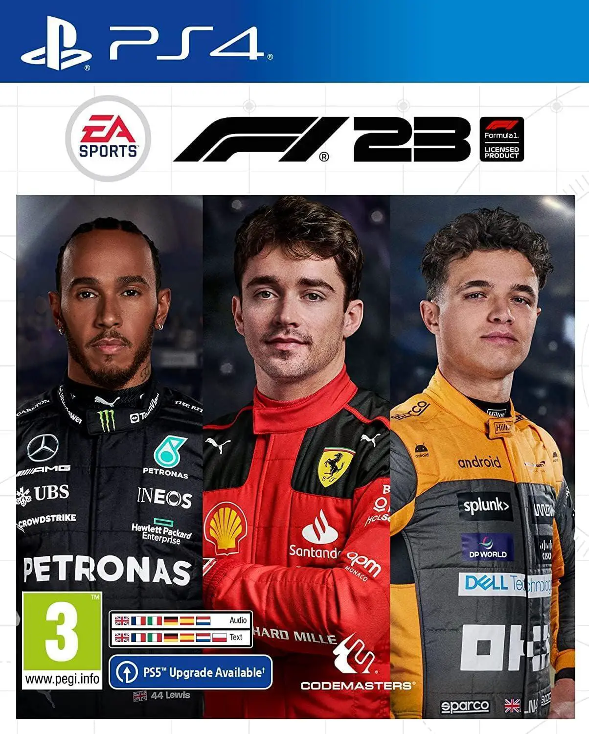 Capa de F1 23