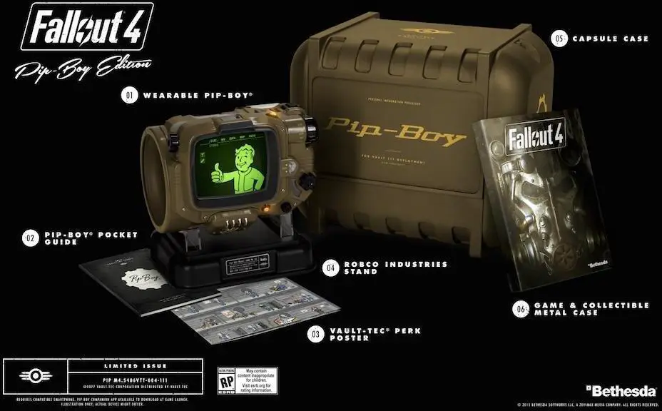 Capa de Fallout 4 [Pip-Boy Edition]