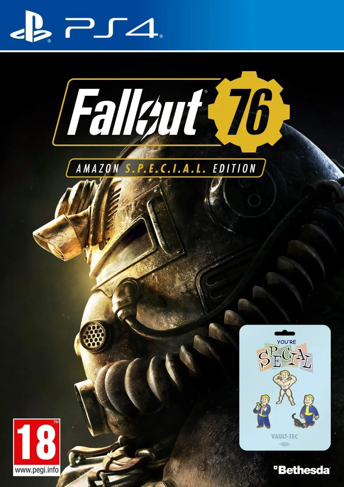 Capa de Fallout 76 [Amazon S.P.E.C.I.A.L. Edition]