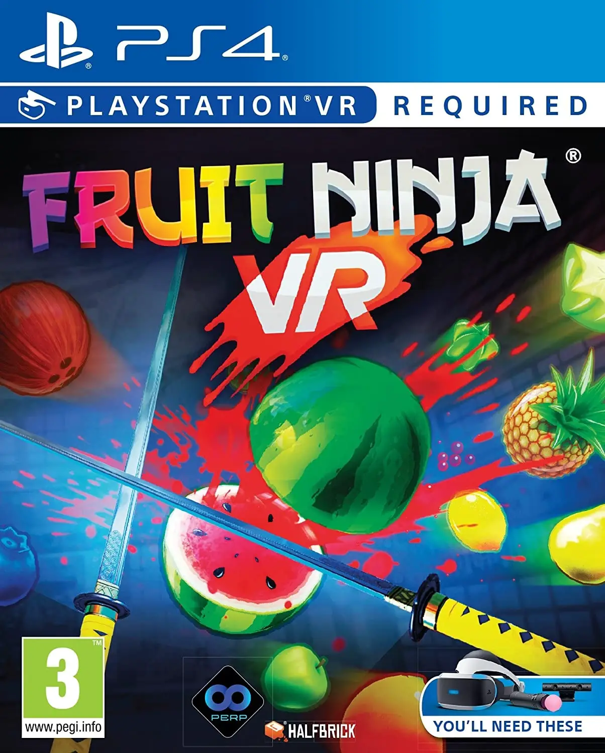 Capa de Fruit Ninja VR