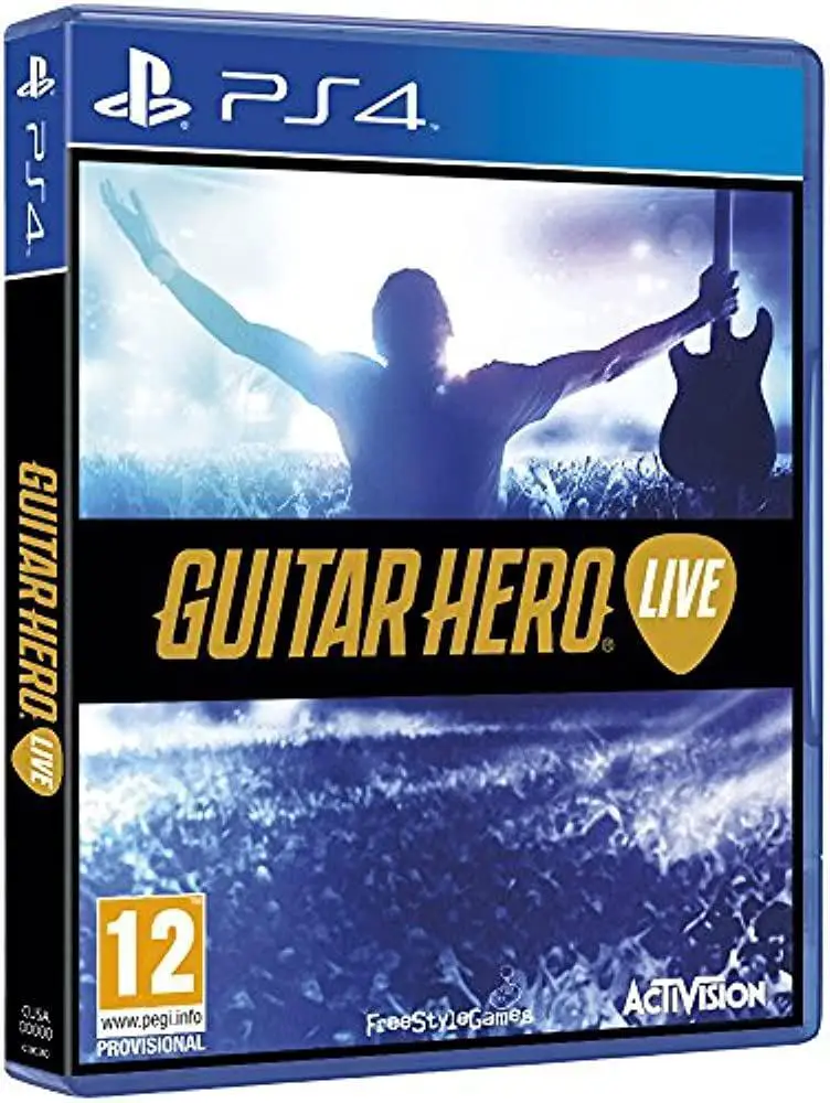 Capa de Guitar Hero Live
