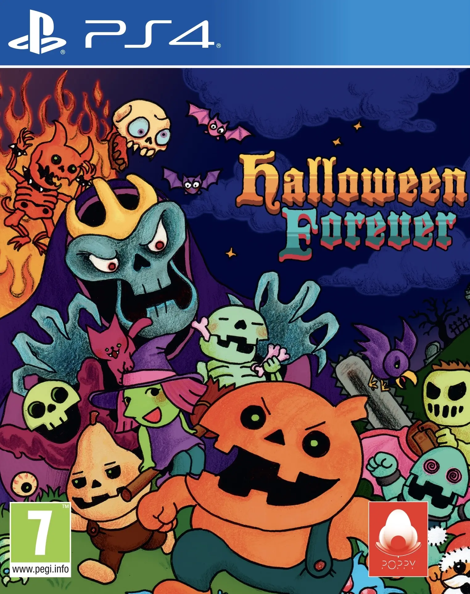 Capa de Halloween Forever