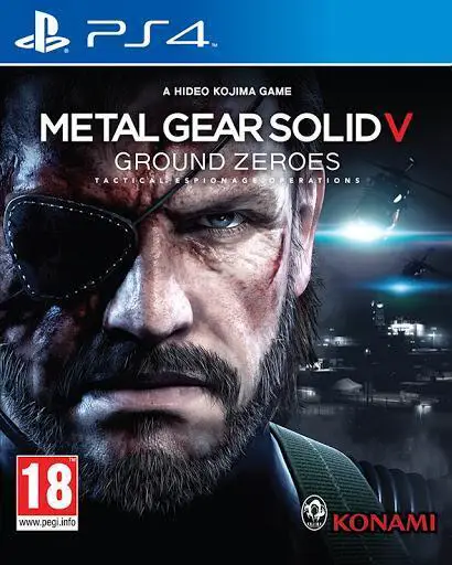 Capa de Metal Gear Solid V: Ground Zeroes