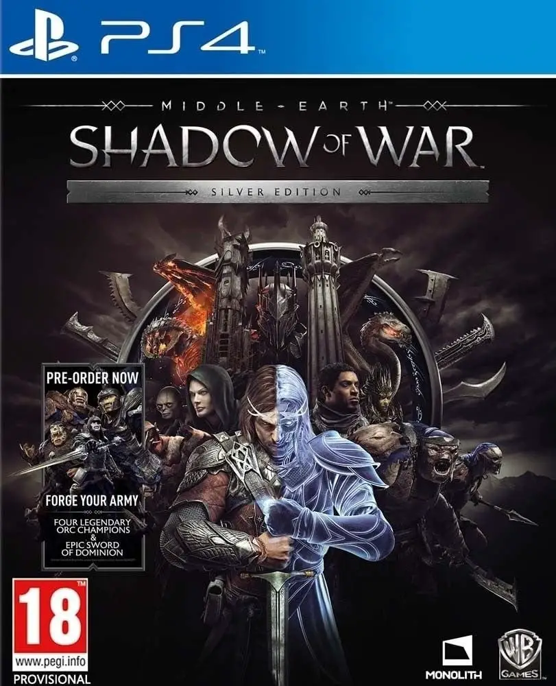 Capa de Middle-Earth: Shadow of War [Silver Edition]
