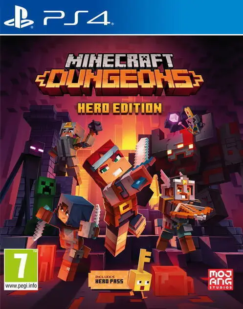 Capa de Minecraft Dungeons: Hero Edition