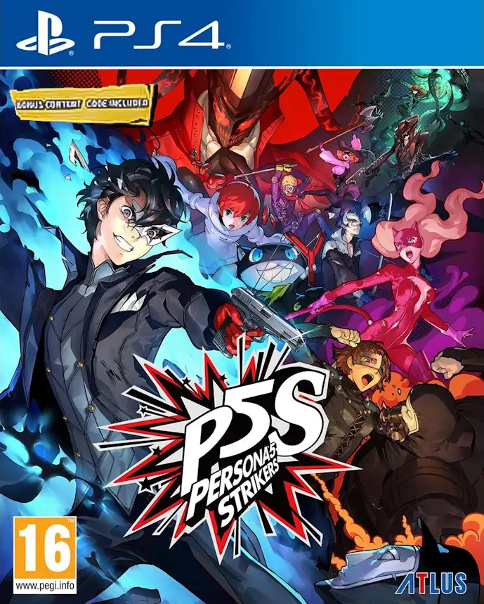 Capa de Persona 5 Strikers [Bonus Content Code Included]