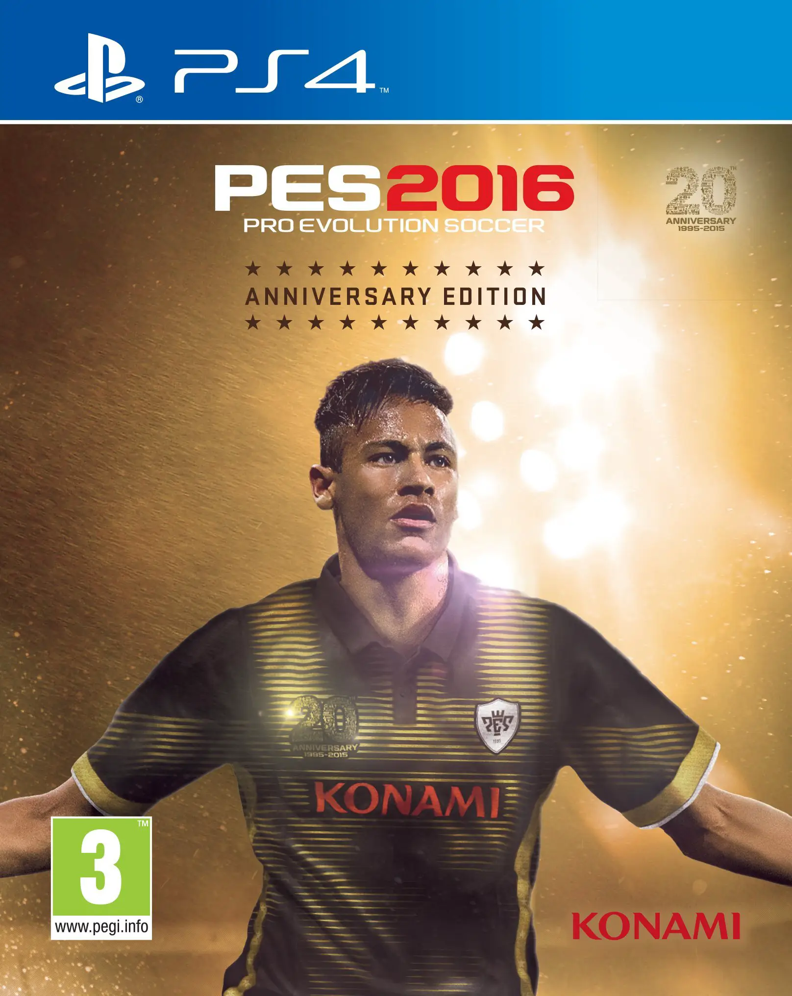 Capa de Pro Evolution Soccer 2016 [20th Anniversary Edition]