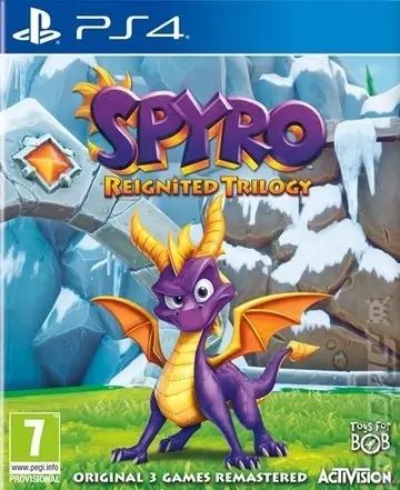 Capa de Spyro Reignited Trilogy