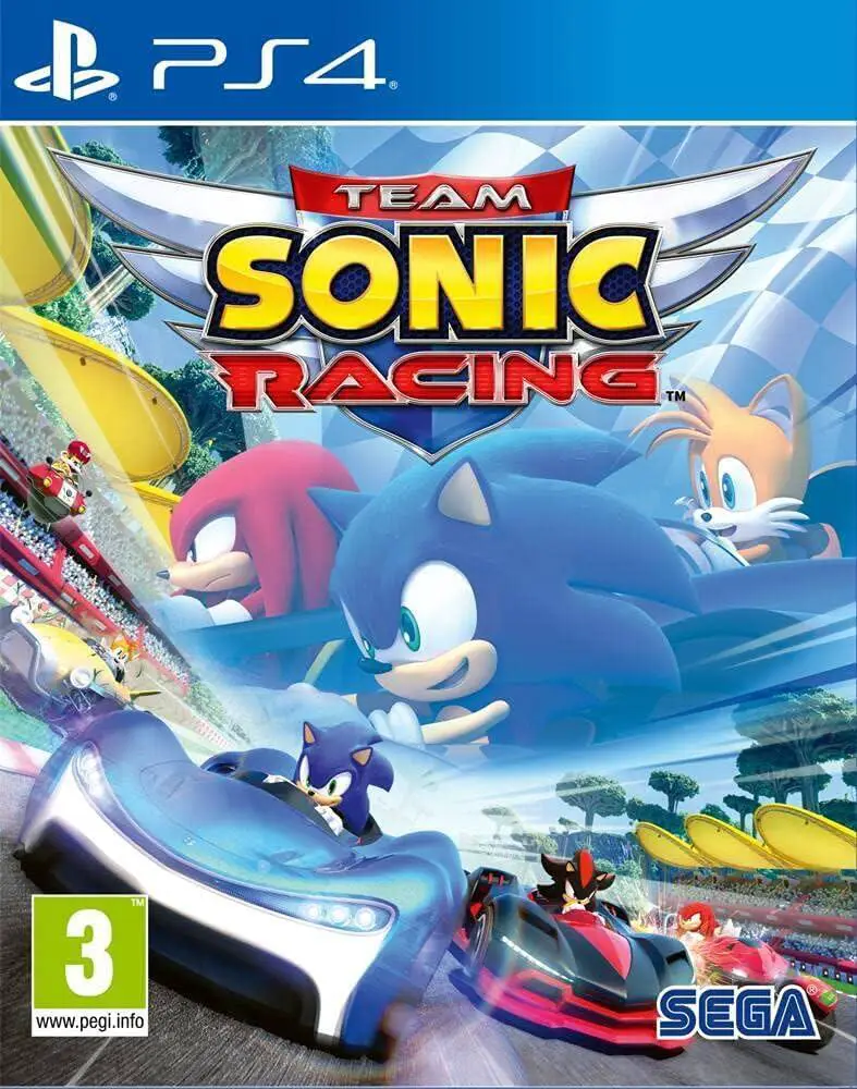 Capa de Team Sonic Racing