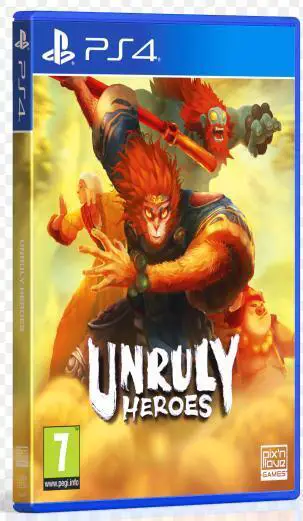 Capa de Unruly Heroes