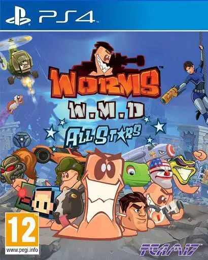 Capa de Worms W.M.D All Stars