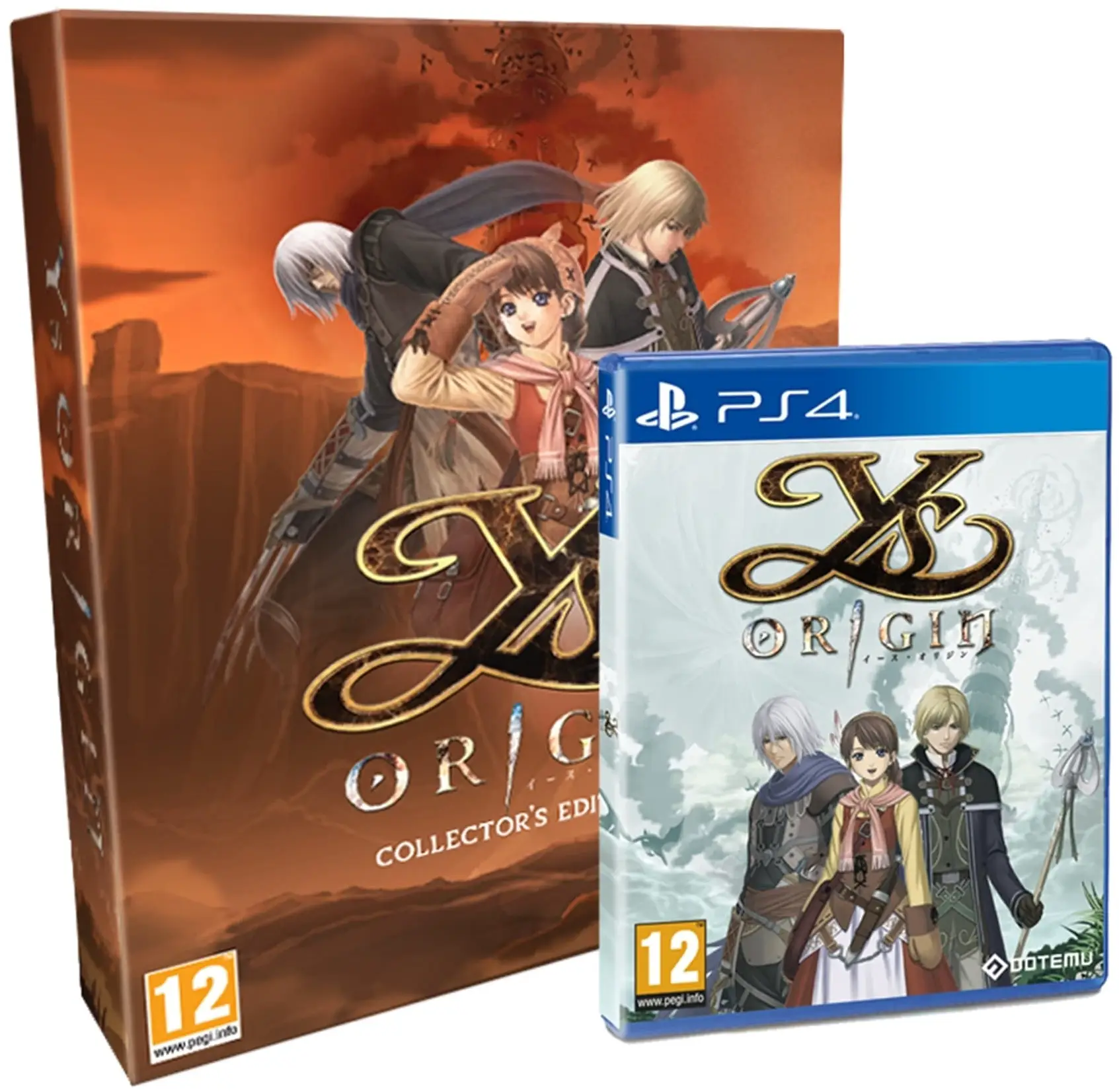 Capa de Ys Origin [Collector's Edition]