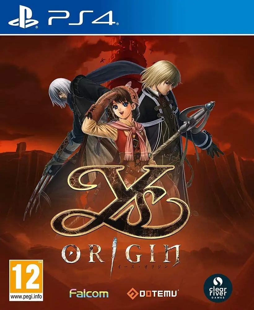 Capa de Ys Origin