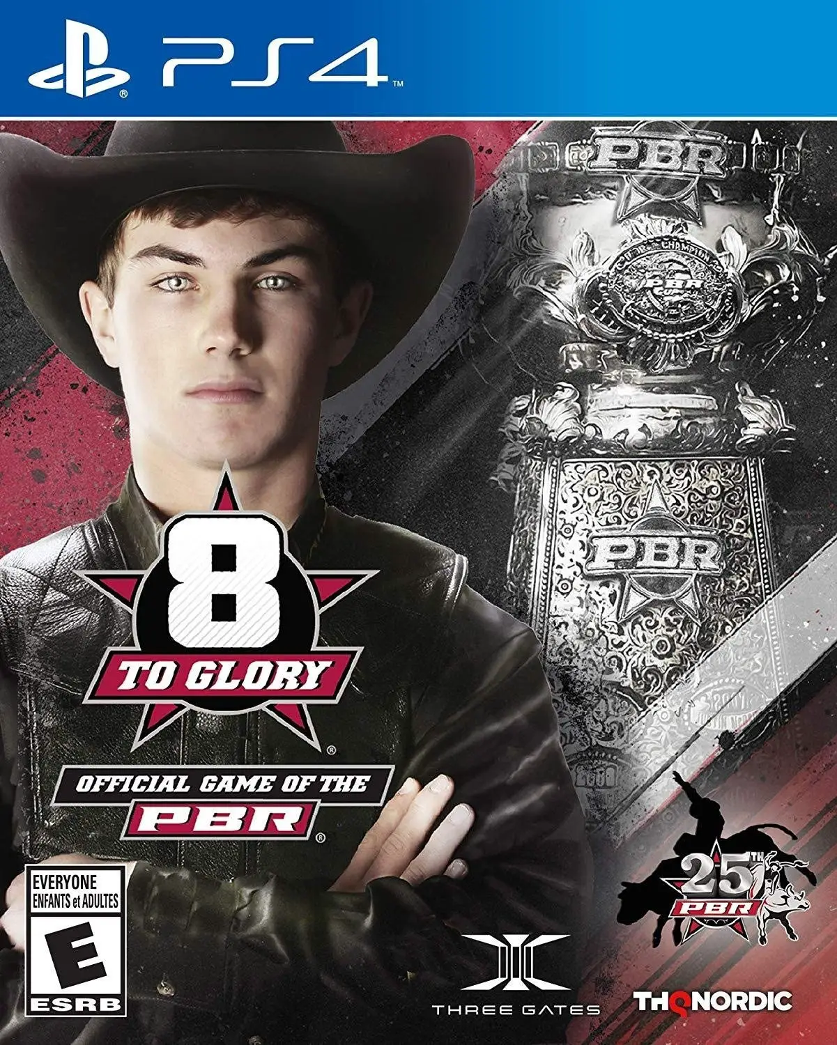 Capa de 8 to Glory: The Official Game of the PBR