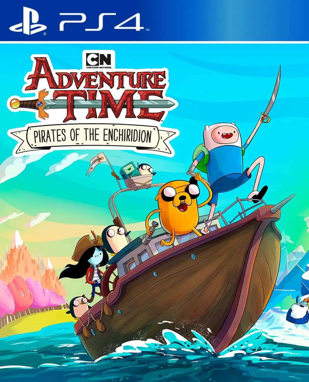 Capa de Adventure Time: Pirates of the Enchiridion
