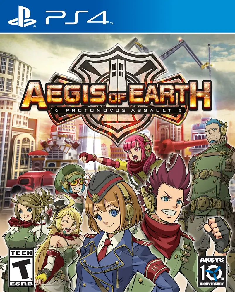 Capa de Aegis of Earth: Protonovus Assault