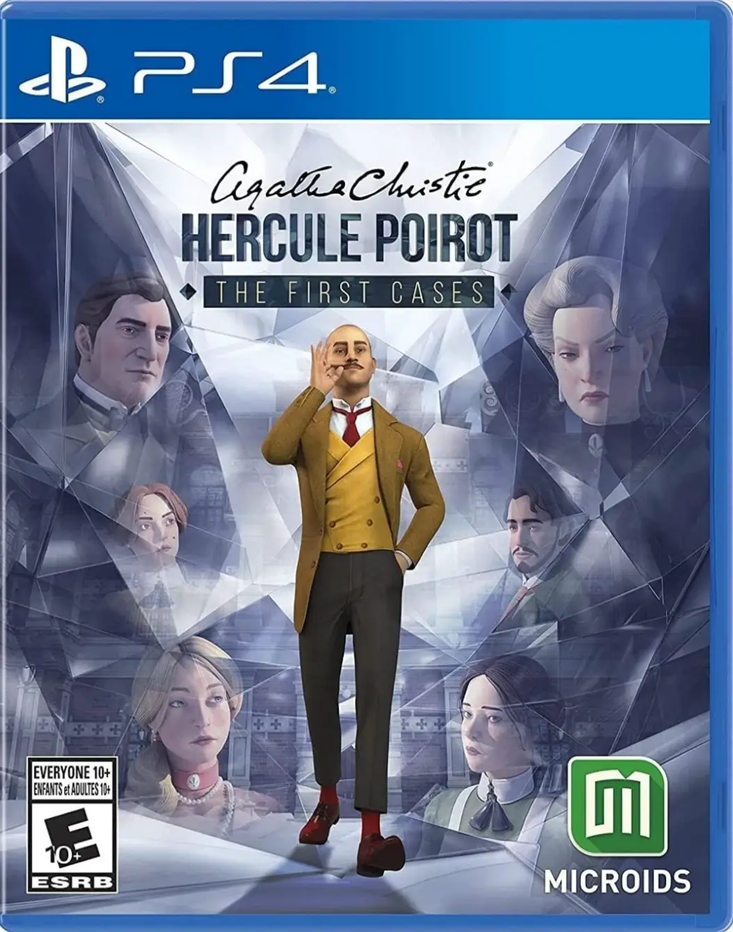 Capa de Agatha Christie - Hercule Poirot: The First Cases