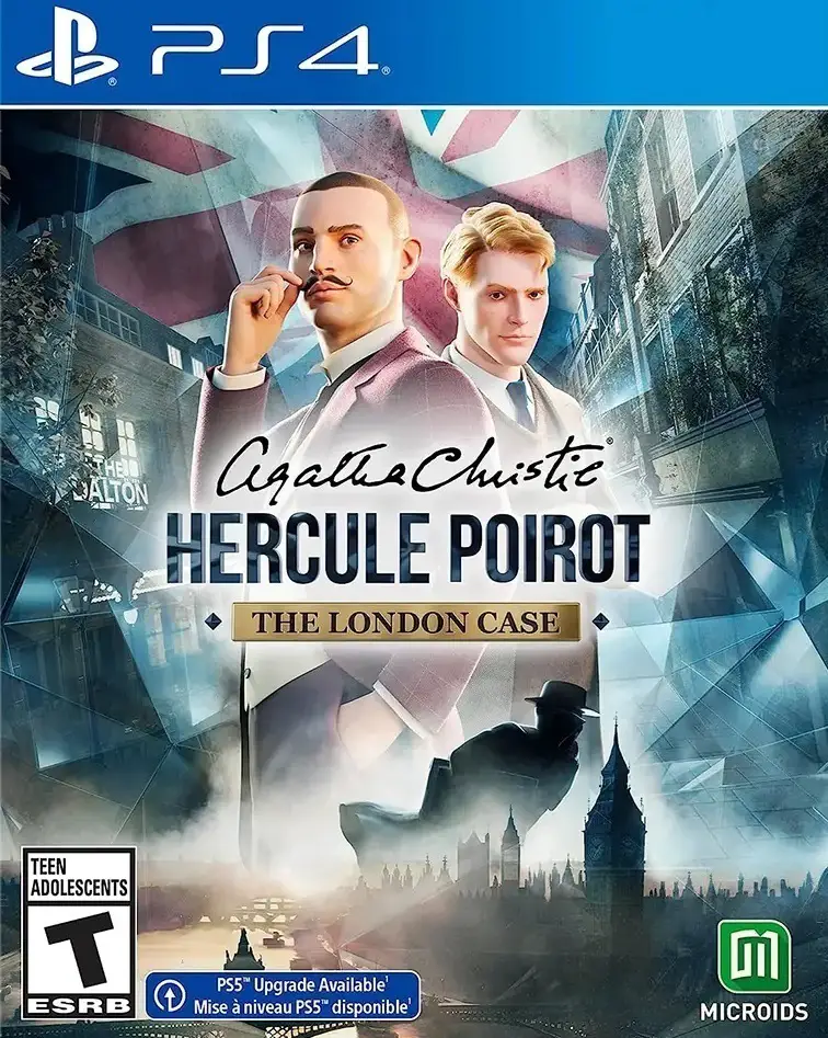 Capa de Agatha Christie - Hercule Poirot: The London Case