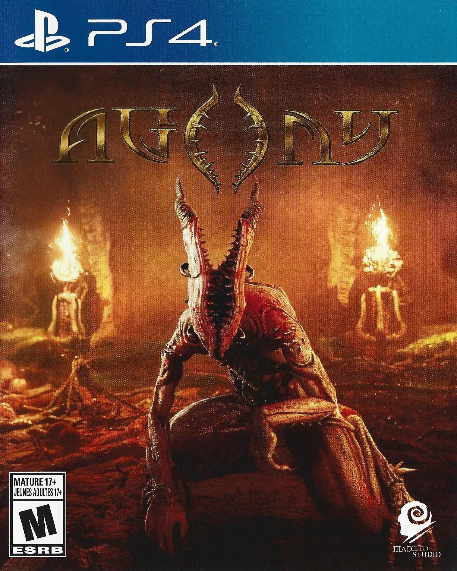 Capa de Agony