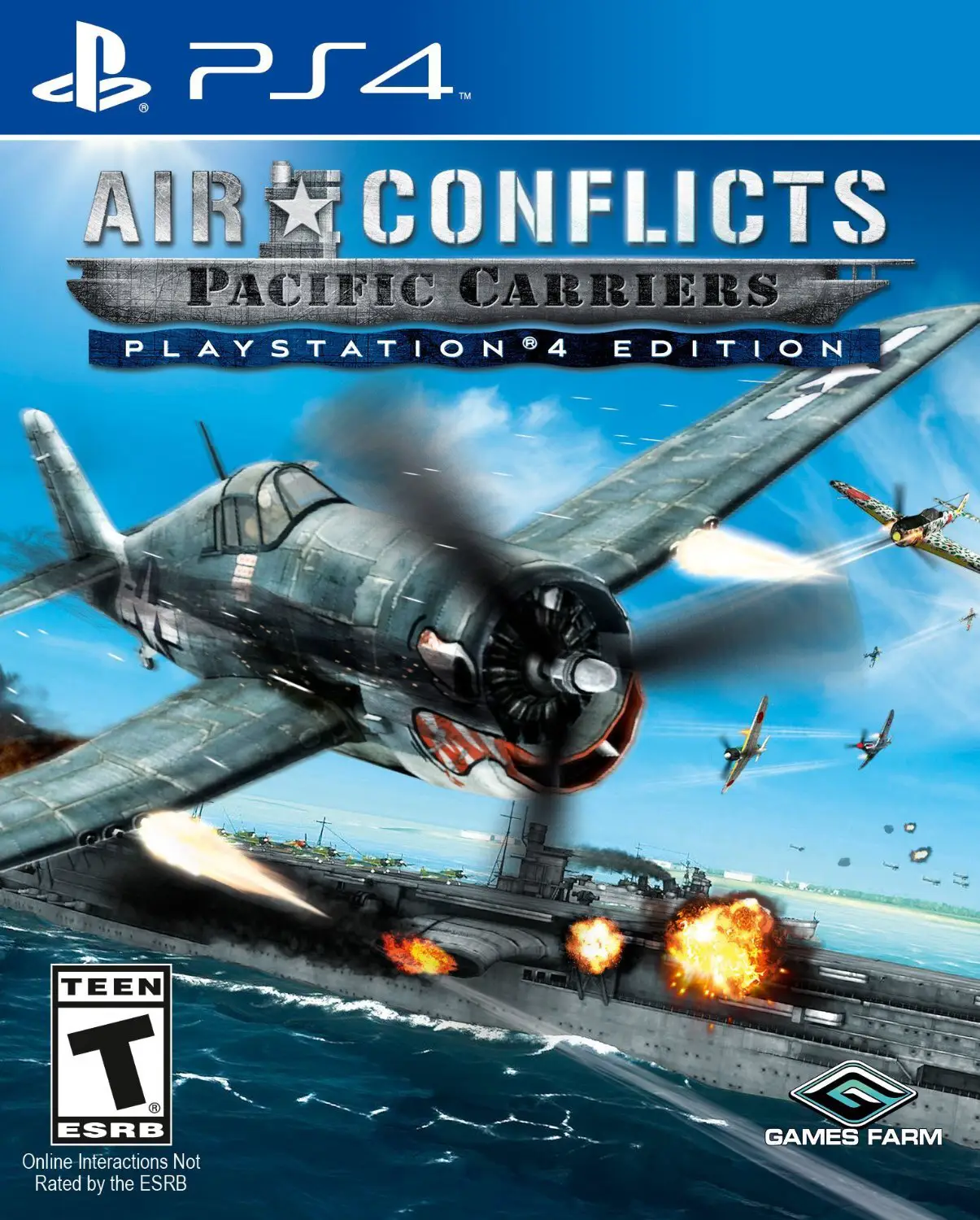 Capa de Air Conflicts: Pacific Carriers