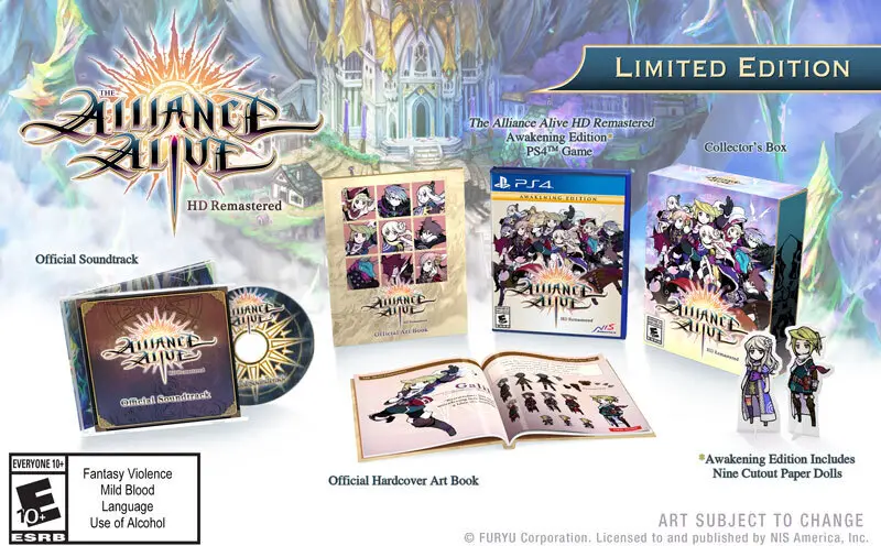 Capa de Alliance Alive HD Remastered [Limited Edition]