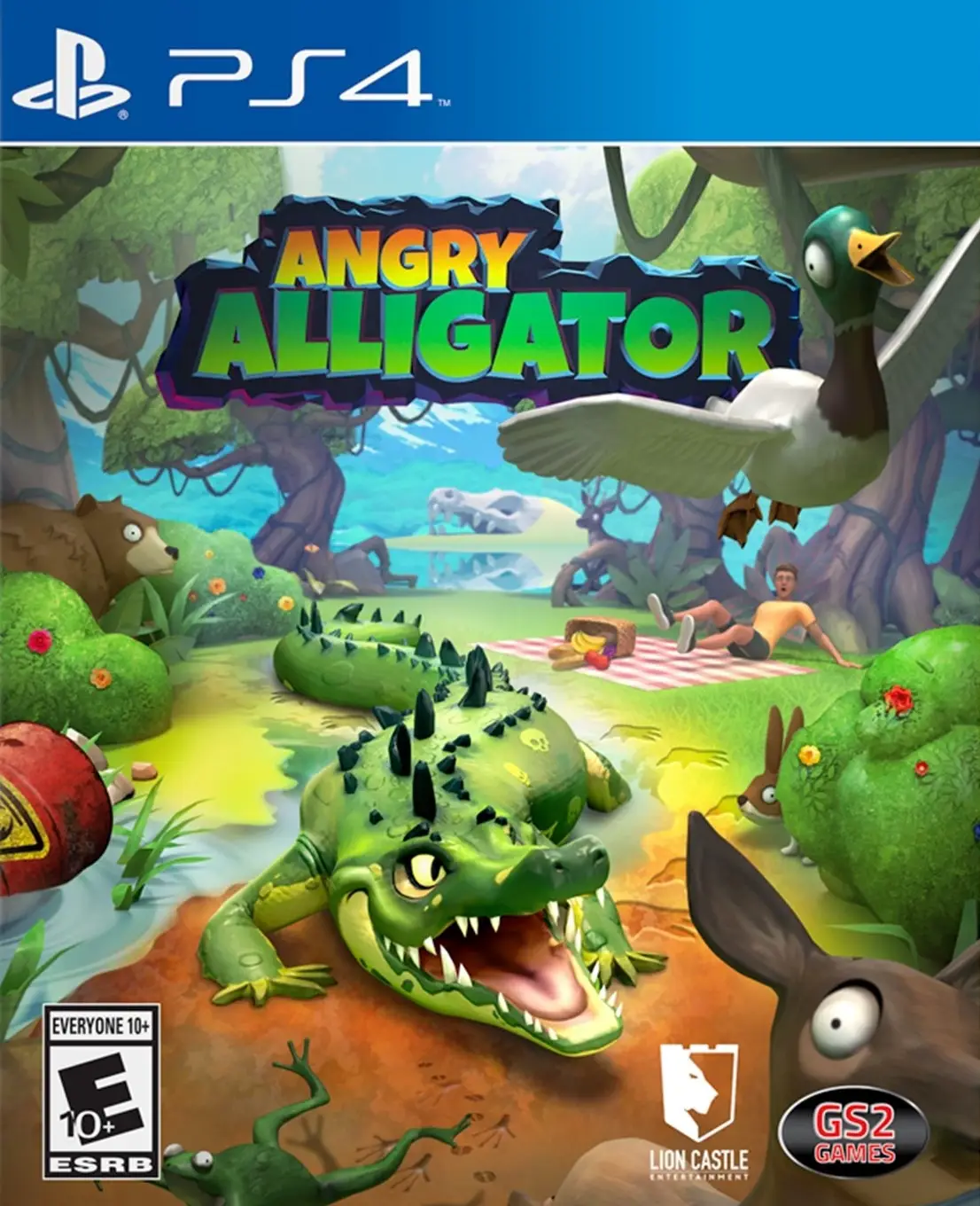 Capa de Angry Alligator