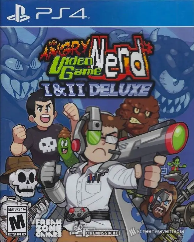 Capa de Angry Video Game Nerd I & II Deluxe