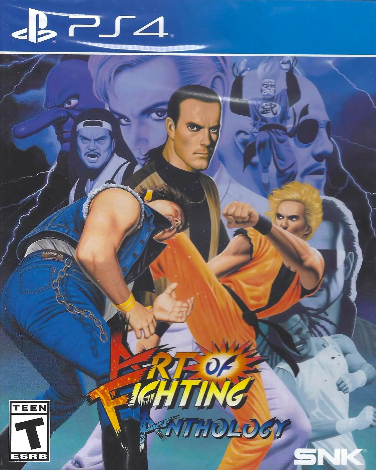 Capa de Art of Fighting Anthology
