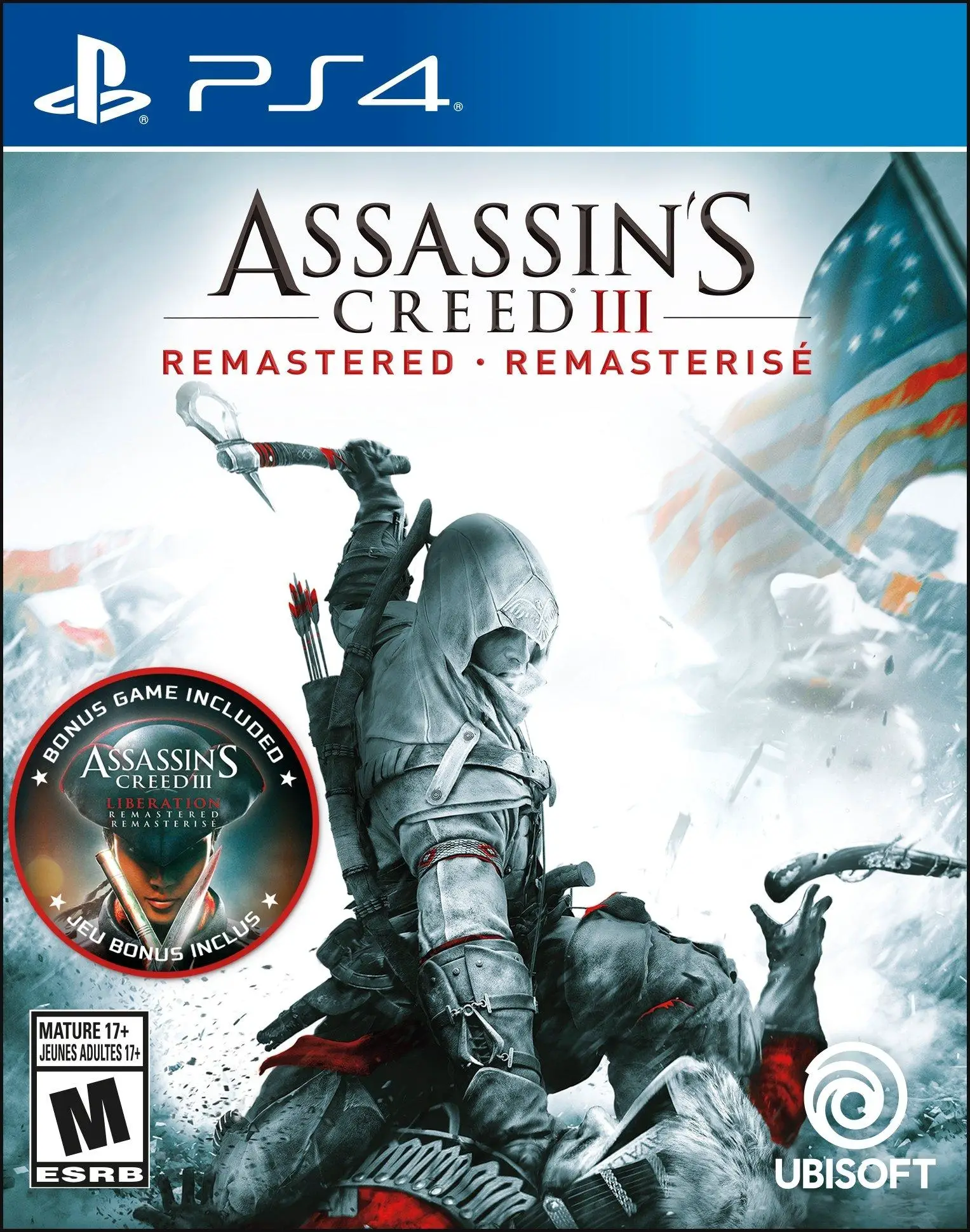 Capa de Assassin's Creed III Remastered