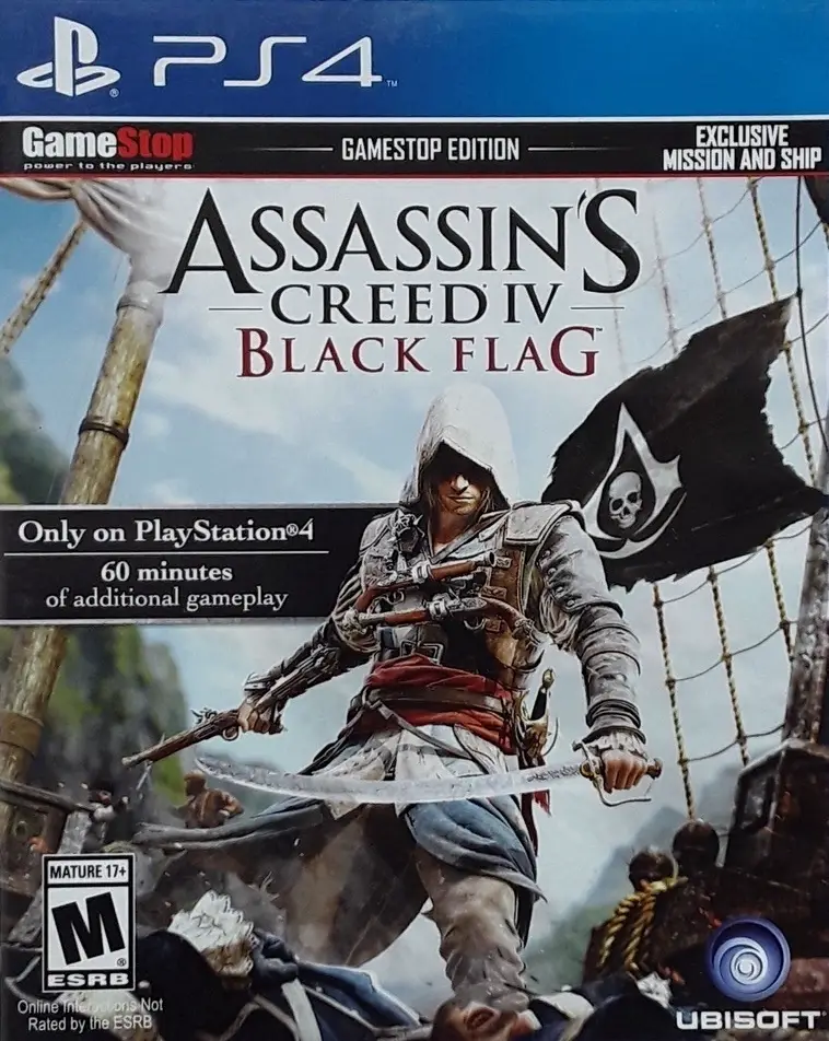 Capa de Assassin's Creed IV: Black Flag [GameStop Edition]