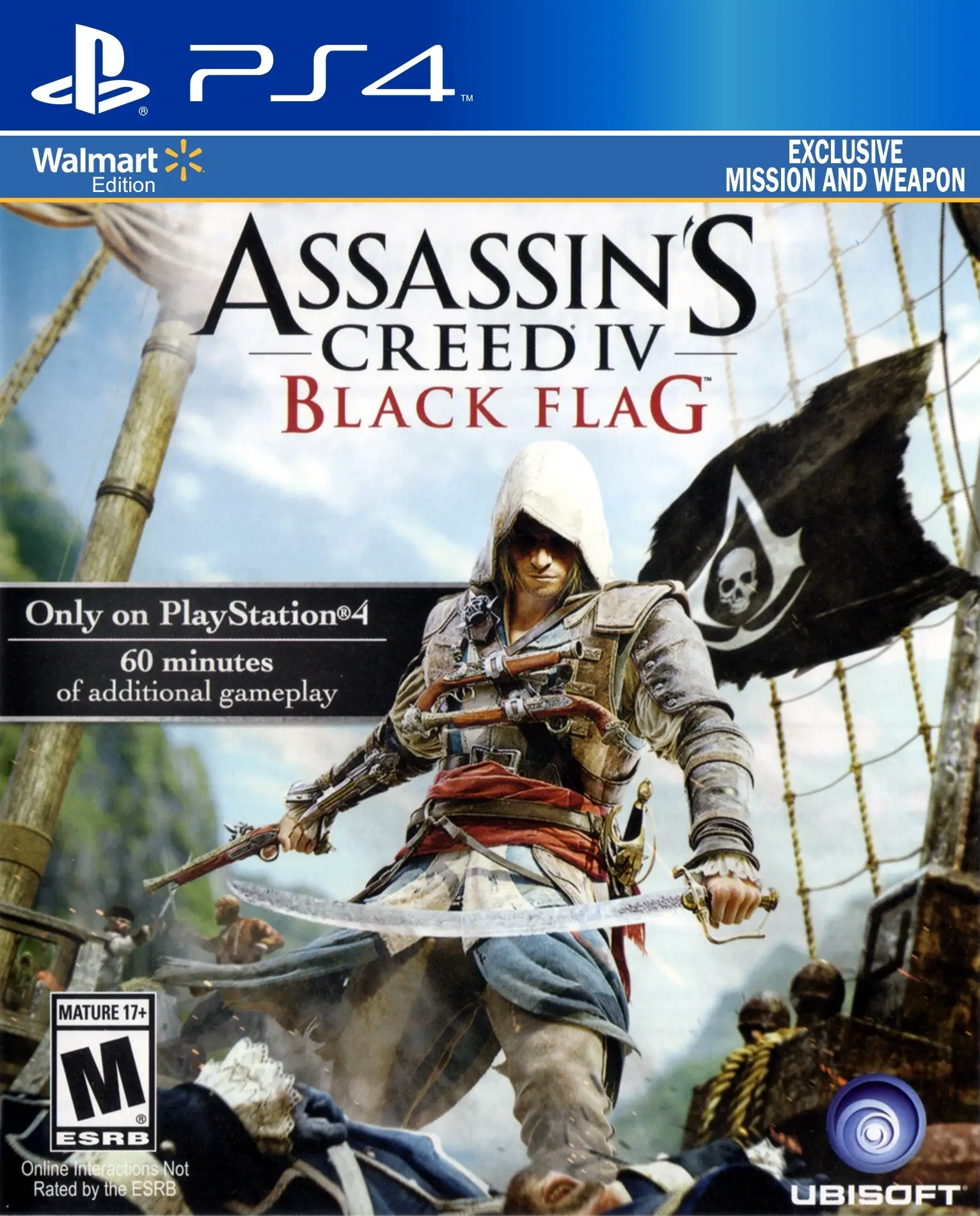 Capa de Assassin's Creed IV: Black Flag [Walmart Edition]