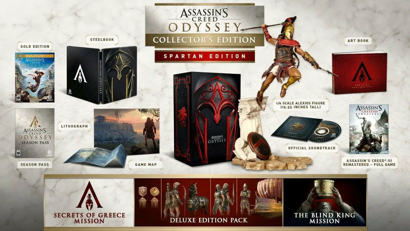 Capa de Assassin's Creed Odyssey [Collector's Edition]